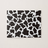 achtergrond koe patroon legpuzzel (Horizontaal)