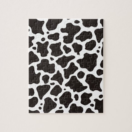 achtergrond koe patroon legpuzzel (Verticaal)