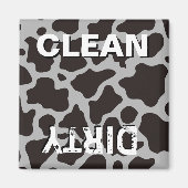 achtergrond koe patroon magneet (Voorkant)