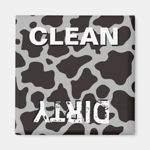 achtergrond koe patroon magneet