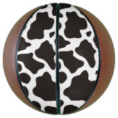 achtergrond koe patroon mini basketbal (Verticaal)