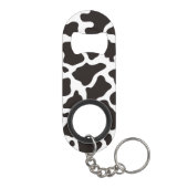 achtergrond koe patroon mini flessenopener (Achterkant)