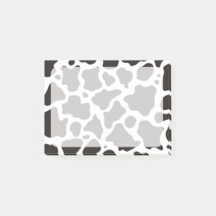 achtergrond koe patroon post-it® notes