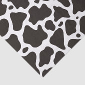 achtergrond koe patroon tissuepapier (Detail)