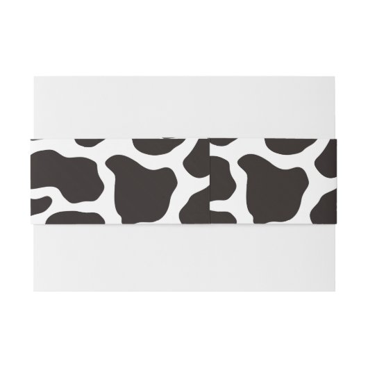 achtergrond koe patroon uitnodigingen wikkel (Achterkant Voorbeeld)