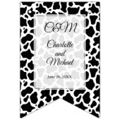 Achtergrond koe Patroon Vlaggetjes (Eerste vlag)