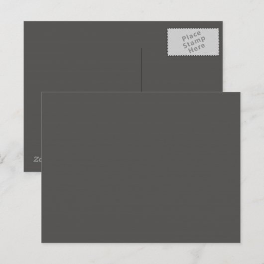 Achtergrond kolen grijs op een briefkaart (Voorkant / Achterkant)