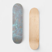 Achtergrond koper abstract persoonlijk skateboard (Voorkant)