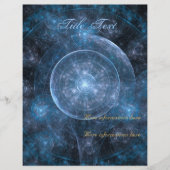 Achtergrond kosmos 001 flyer (Voorkant)