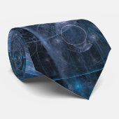 Achtergrond kosmos 001 stropdas (Opgerold)