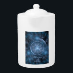 Achtergrond kosmos 001 theepot<br><div class="desc">Abstracte achtergrond, die aan een kosmische vertegenwoordiging herinnert. Ook mystiek, spiritueel concept.</div>