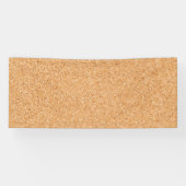 Achtergrond kurk spandoek (Horizontaal)