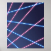 Achtergrond laserstraal school poster (Voorkant)