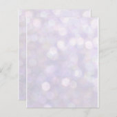 Achtergrond - Lavender Bokeh Lights (Voorkant / Achterkant)