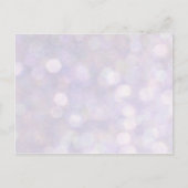 Achtergrond - Lavender Bokeh Lights Briefkaart (Voorkant)