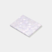 Achtergrond - Lavender Bokeh Lights Post-it® Notes (Schuin)