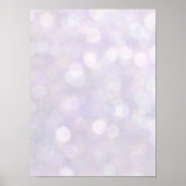 Achtergrond - Lavender Bokeh Lights Poster (Voorkant)