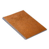 Achtergrond leder bruin dicht notitieboek (Rechterzijde)