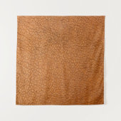 Achtergrond leder bruin dicht wandkleed (Voorkant)