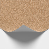 Achtergrond lederen textuur. Bruin lederen textuur Cadeaupapier (Hoek)