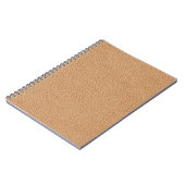 Achtergrond lederen textuur. Bruin lederen textuur Notitieboek (Linkerzijde)