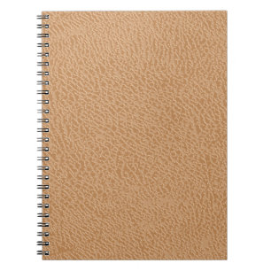Achtergrond lederen textuur. Bruin lederen textuur Notitieboek