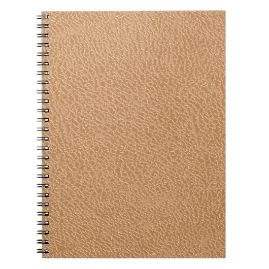 Achtergrond lederen textuur. Bruin lederen textuur Notitieboek (Voorkant)