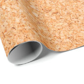Achtergrond lege plank cadeaupapier (Rol Hoek)