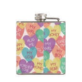 Achtergrond Liefde vorm Heupfles (Achterkant)