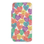 Achtergrond Liefde vorm Incipio iPhone Portemonnee Hoesje (Voorkant Agenda)