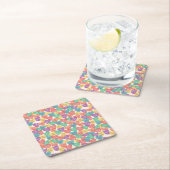 Achtergrond Liefde vorm Kartonnen Onderzetters (Insitu)