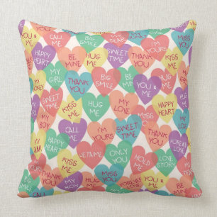 Achtergrond Liefde vorm Kussen