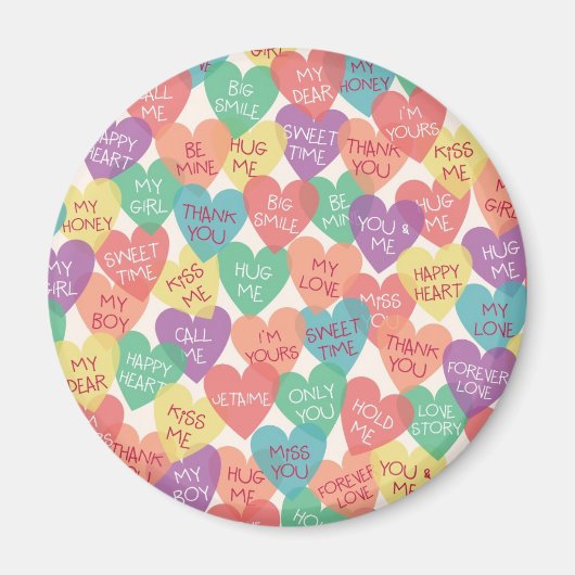 Achtergrond Liefde vorm Magneet (Voorkant)