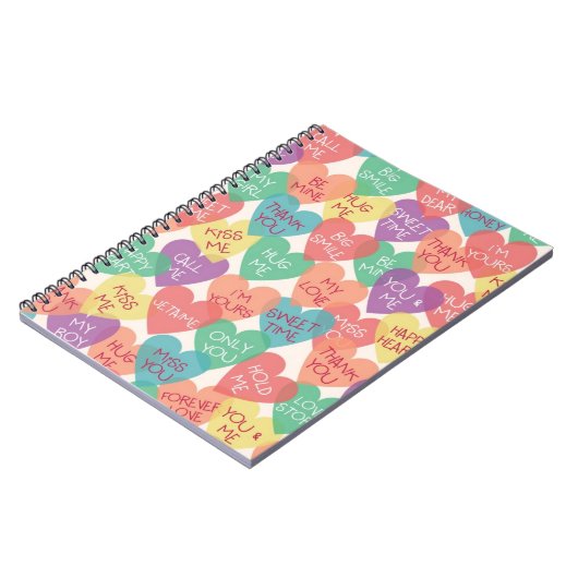 Achtergrond Liefde vorm Notitieboek (Linkerzijde)