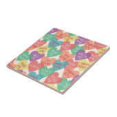 Achtergrond Liefde vorm Tegeltje (Zijkant)