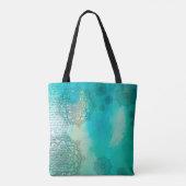 Achtergrond mandala grunge patroon tote bag (Achterkant)