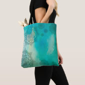 Achtergrond mandala grunge patroon tote bag (Dichtbij)