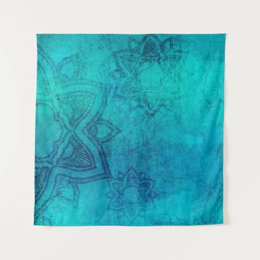 Achtergrond mandala grunge textuur wandkleed (Voorkant)