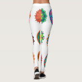 Achtergrond Mandala Leggings (Achterkant)
