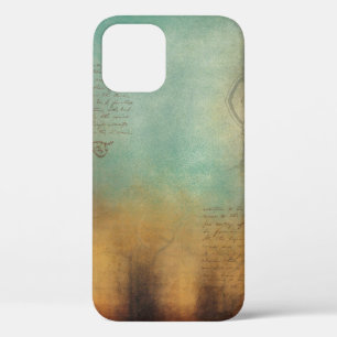 Achtergrond mandala text grunge Case-Mate iPhone case