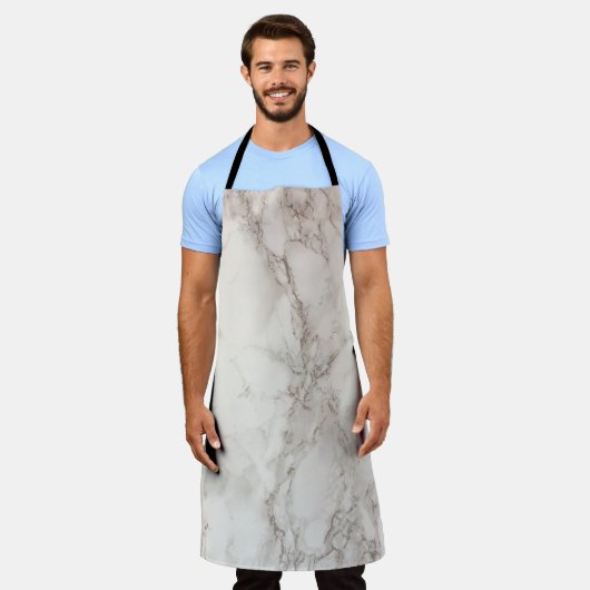 Achtergrond marmer schort (Gedragen)