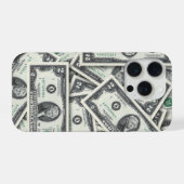 Achtergrond met $2-biljetten iPhone hoesje (Achterkant horizontaal)