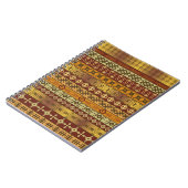 Achtergrond met Afrikaanse etnische motieven Notitieboek (Linkerzijde)