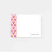 Achtergrond met cadeaus post-it® notes (Voorkant)