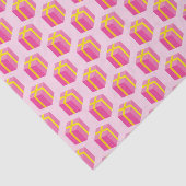 Achtergrond met cadeaus tissuepapier (Detail)