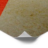 Achtergrond met draaiende achtergrond, retr poster (Hoek)