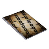  achtergrond met filmkader, foto's, abs notitieboek (Rechterzijde)