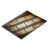  achtergrond met filmkader, foto's, abs notitieboek (Linkerzijde)