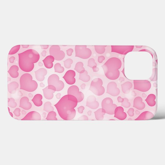 Achtergrond met hart Case-Mate iPhone case (Achterkant (horizontaal))