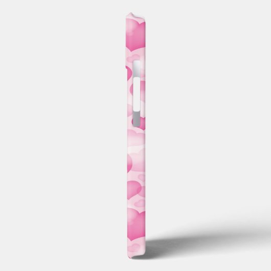 Achtergrond met hart Case-Mate iPhone case (Achterkant / Links)